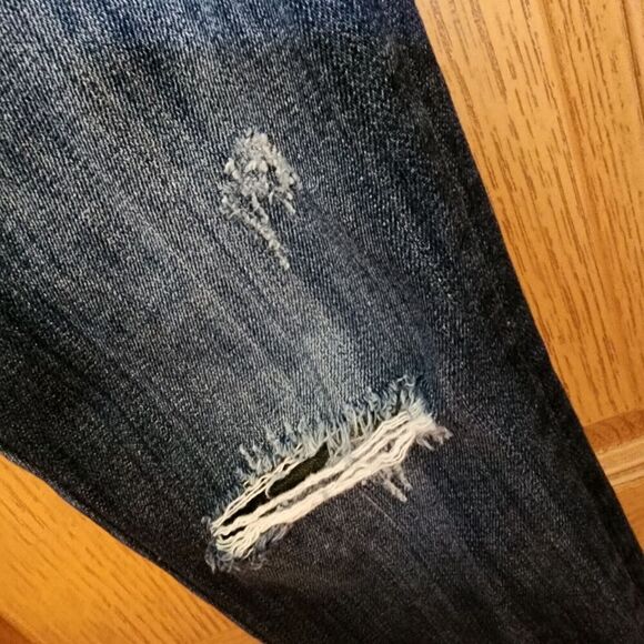 Driftwood Jackie Women's Embroidered Skinny Jeans Size 25 Distressed Classic Fit - Picture 5 of 16